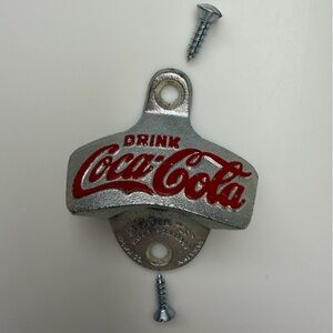 Coca-Cola, Brown Mfg. Starr X Wall mount Bottle Opener